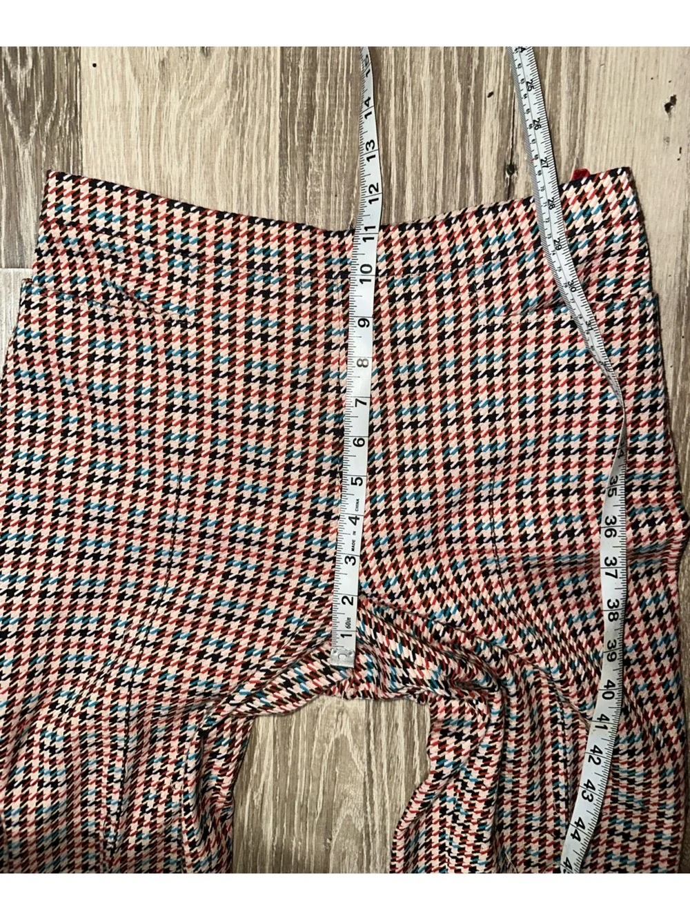 Akris Punto‎ Francoise Houndstooth-Jacquard Slim-Leg Pants Size 6